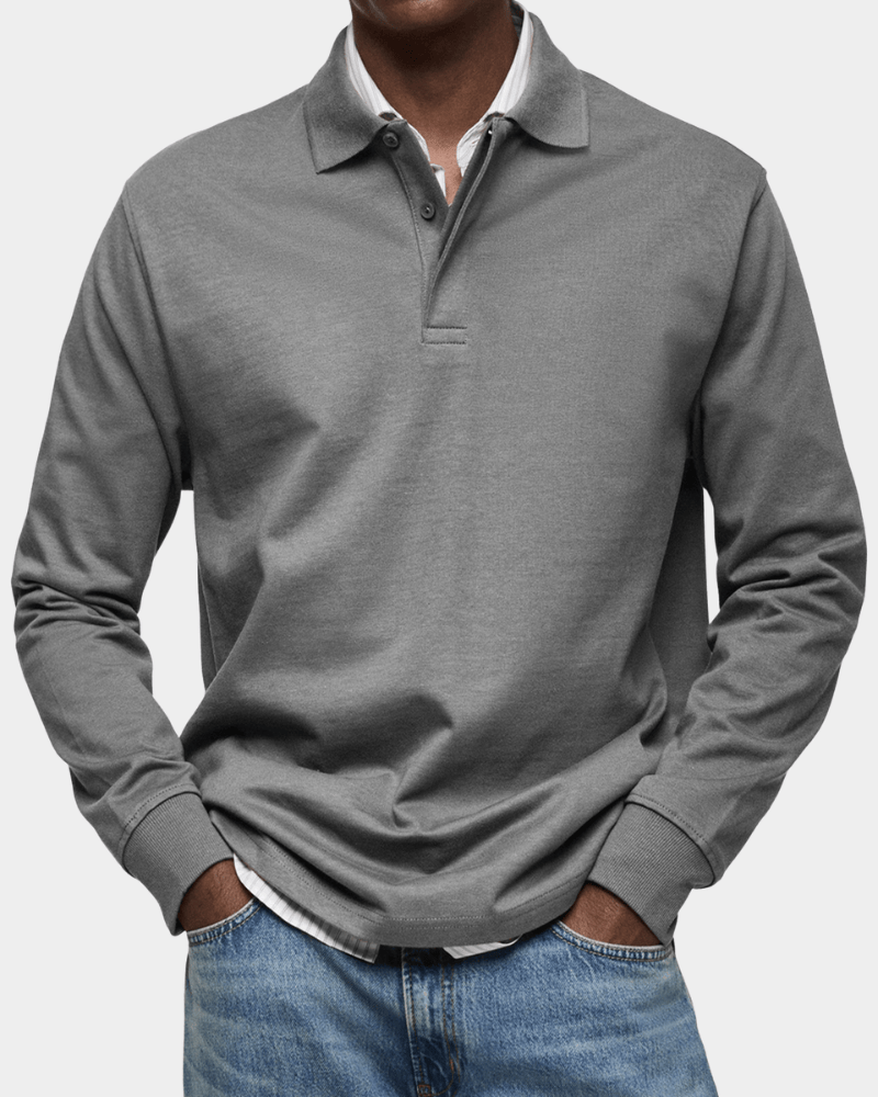 Marcel™ | Polo décontracté à manches longues
