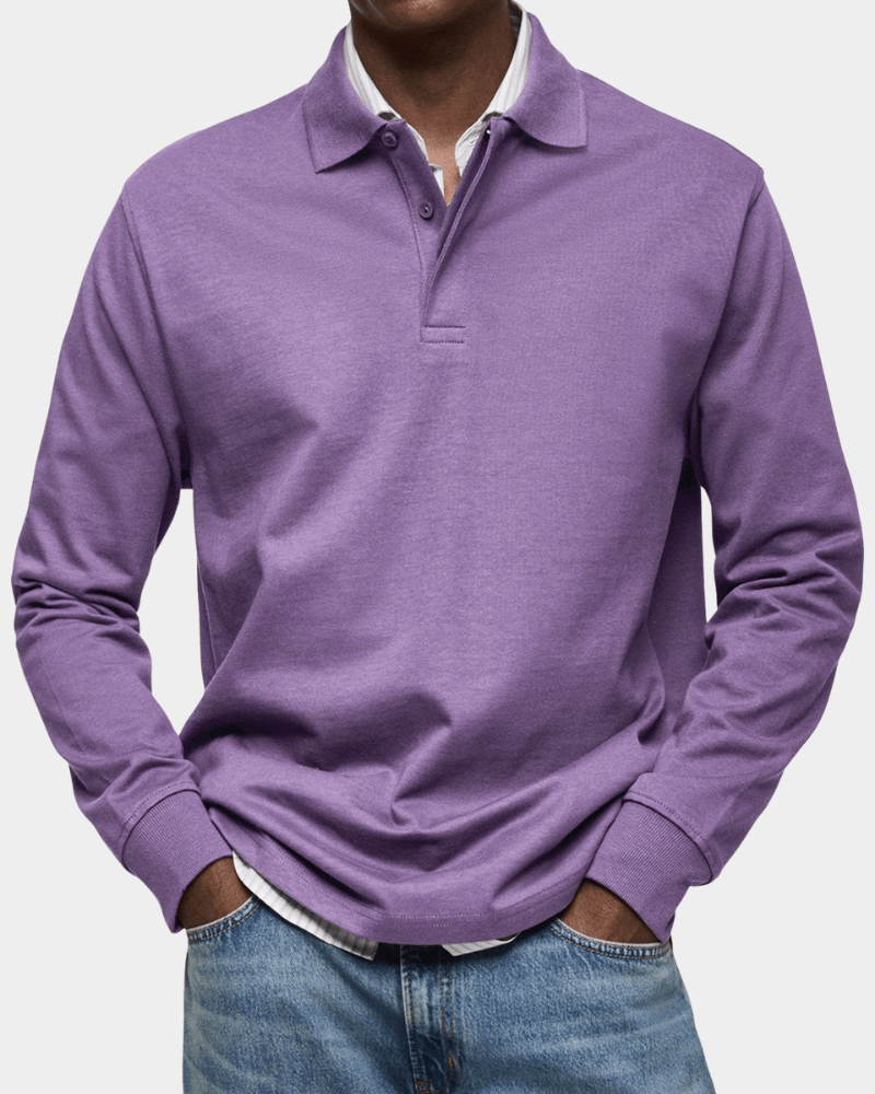 Marcel™ | Polo décontracté à manches longues