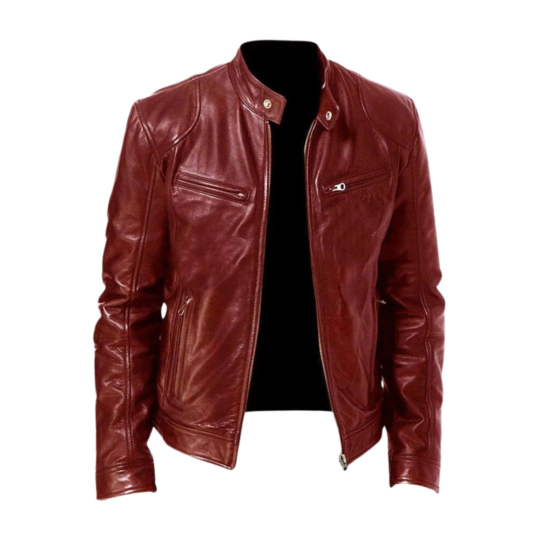 Laurent™ | Veste Décontractée en Cuir