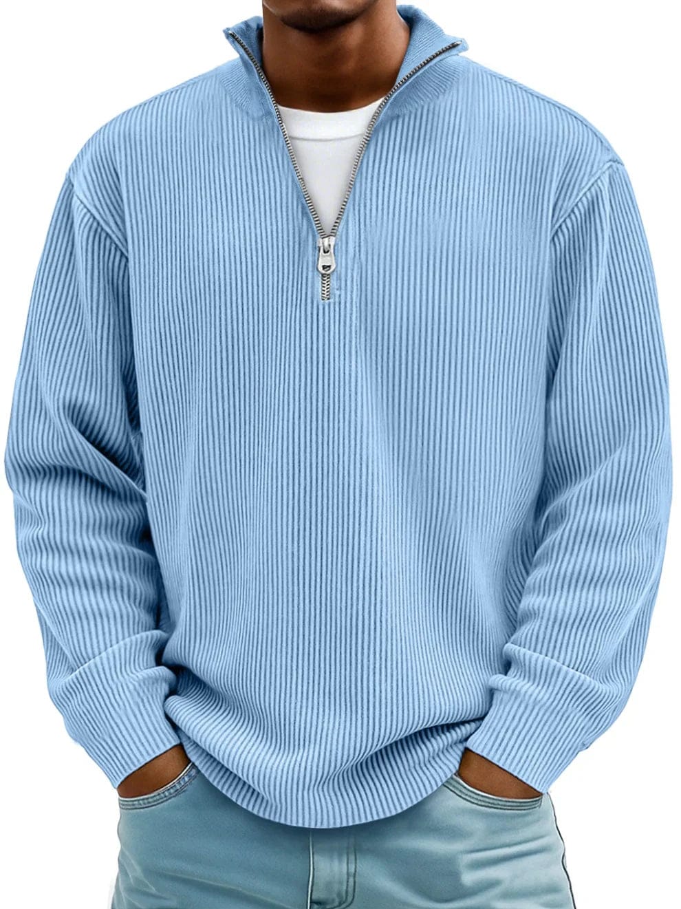 Laurent™ | Pull Décontracté en Velours Côtelé