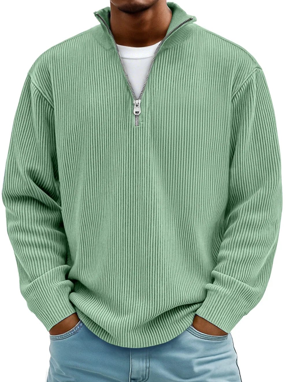 Laurent™ | Pull Décontracté en Velours Côtelé