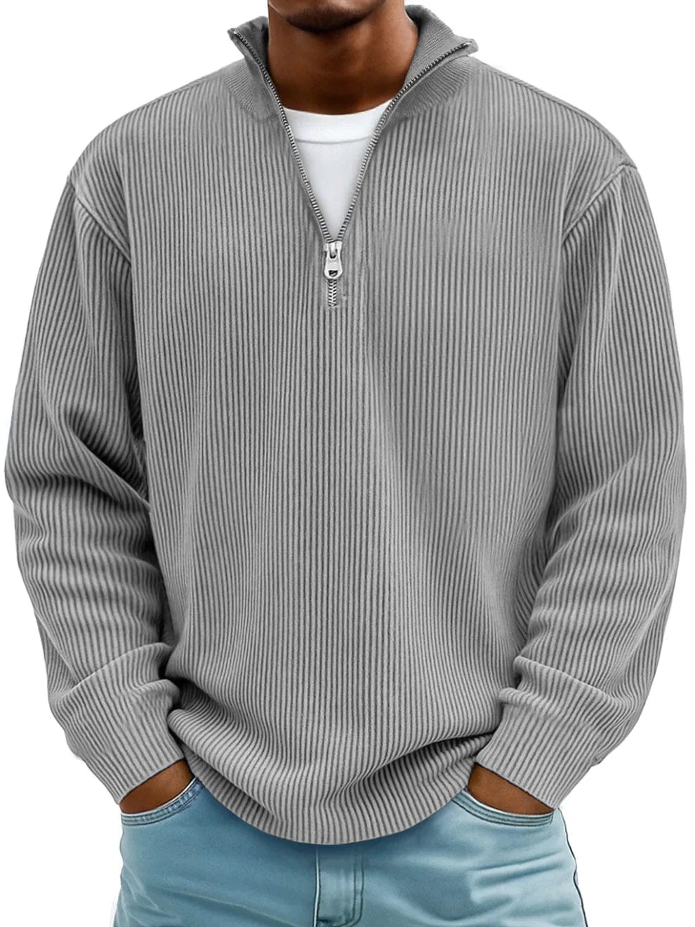 Laurent™ | Pull Décontracté en Velours Côtelé