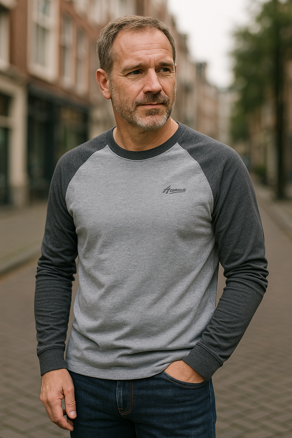 Jean™ | T-shirt Sport à Manches Longues