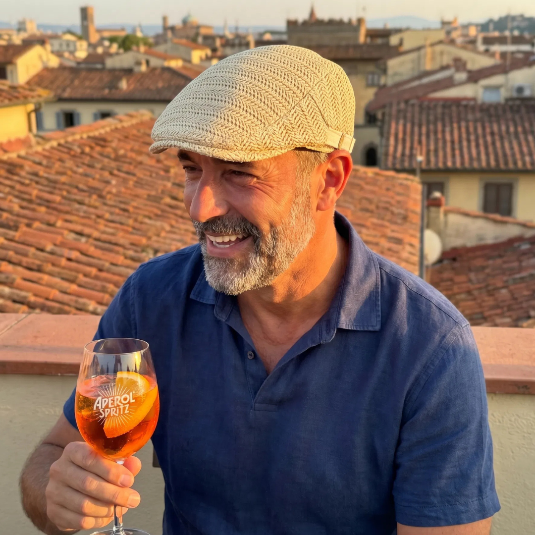 Pierre™ | Casquette Plate d'Été en Paille