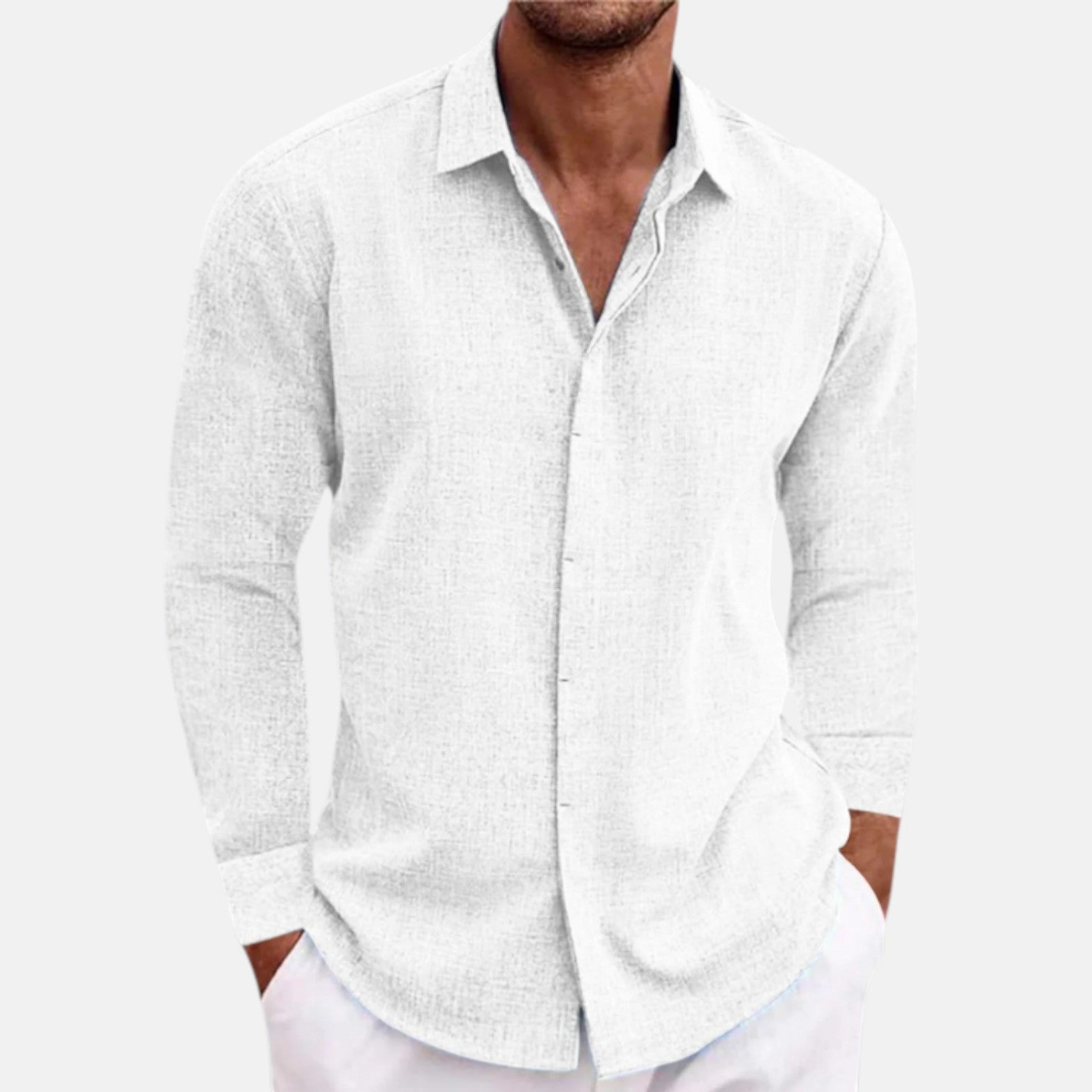Jean™ | Chemise Homme en Tissu Respirant