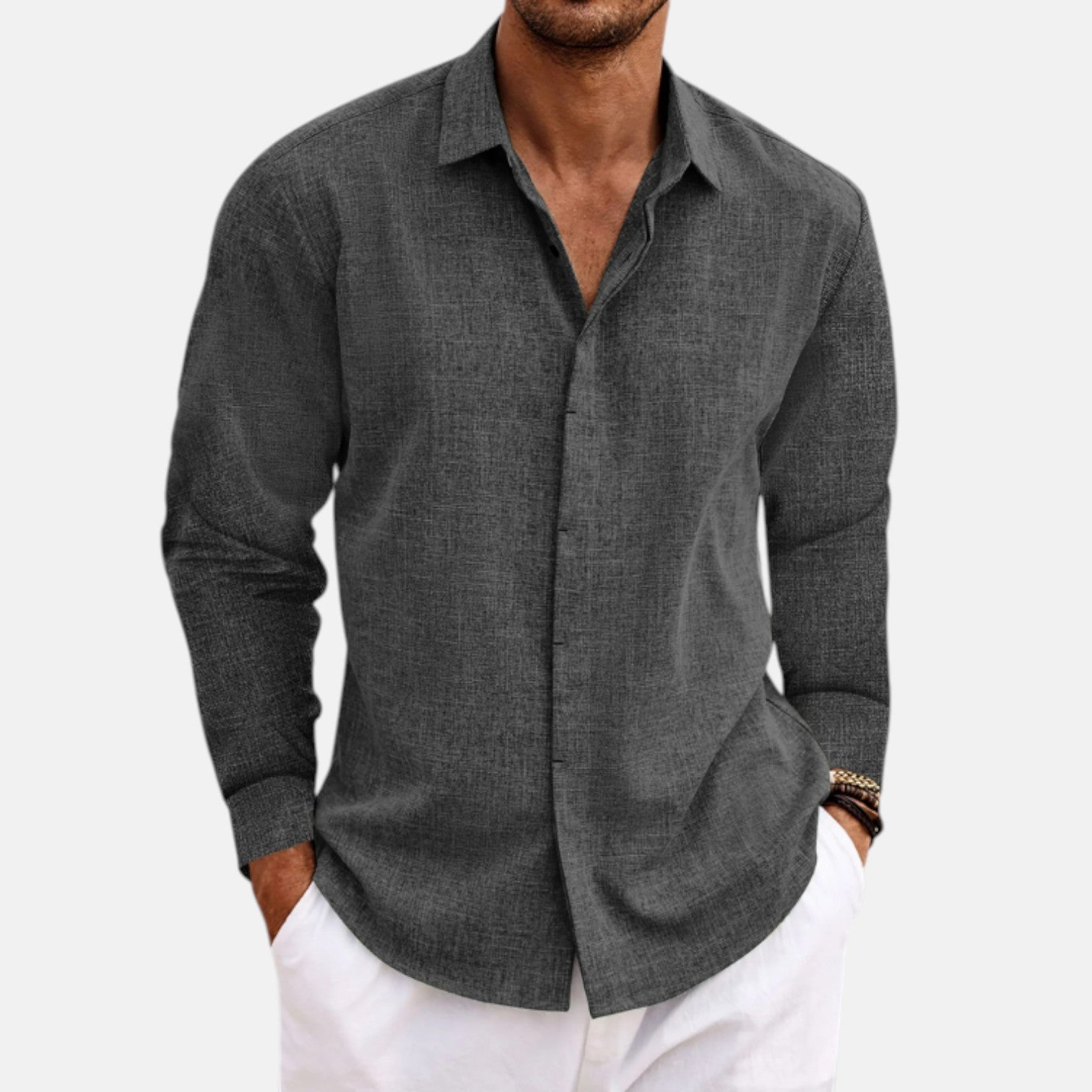 Jean™ | Chemise Homme en Tissu Respirant