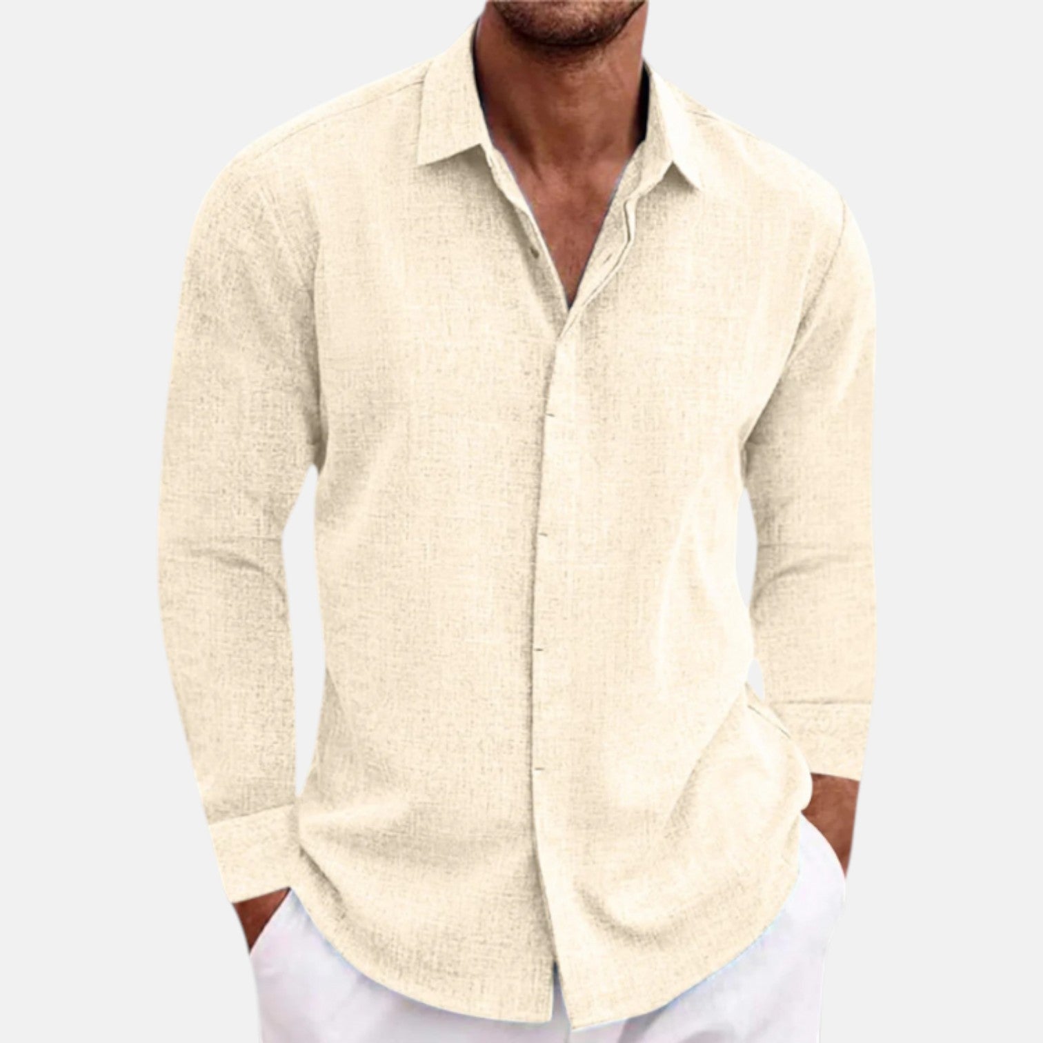 Jean™ | Chemise Homme en Tissu Respirant