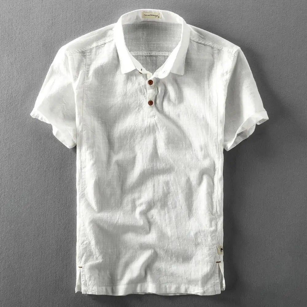 Jean™ | Chemise Classique d'Été à Boutons