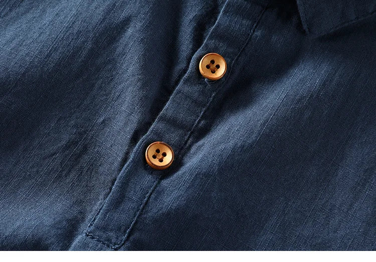 Jean™ | Chemise Classique d'Été à Boutons