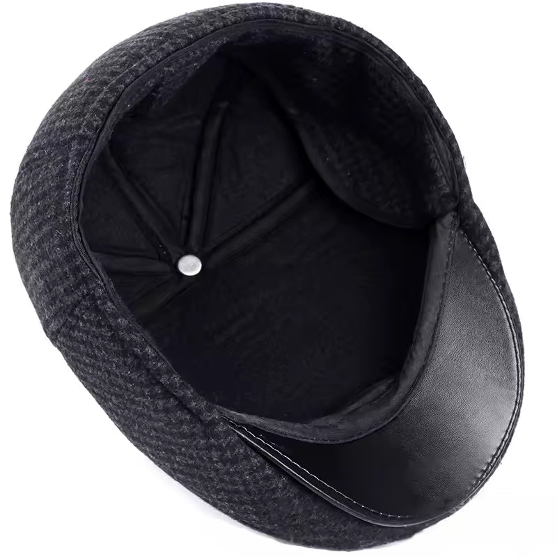 Bonnet à oreillettes en laine