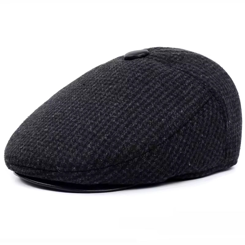 Bonnet à oreillettes en laine