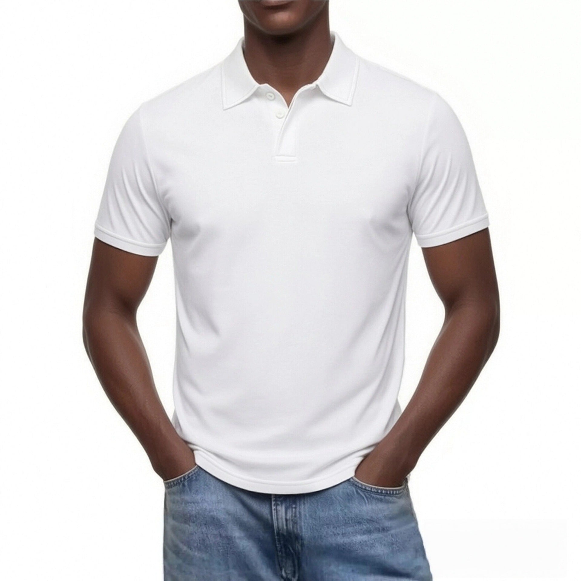 Jean™ | Polo Décontracté à Manches Courtes