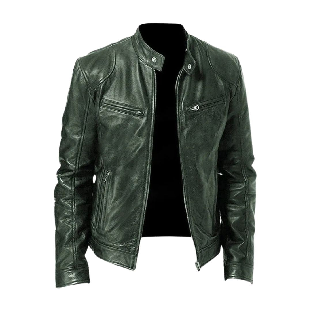 Laurent™ | Veste Décontractée en Cuir