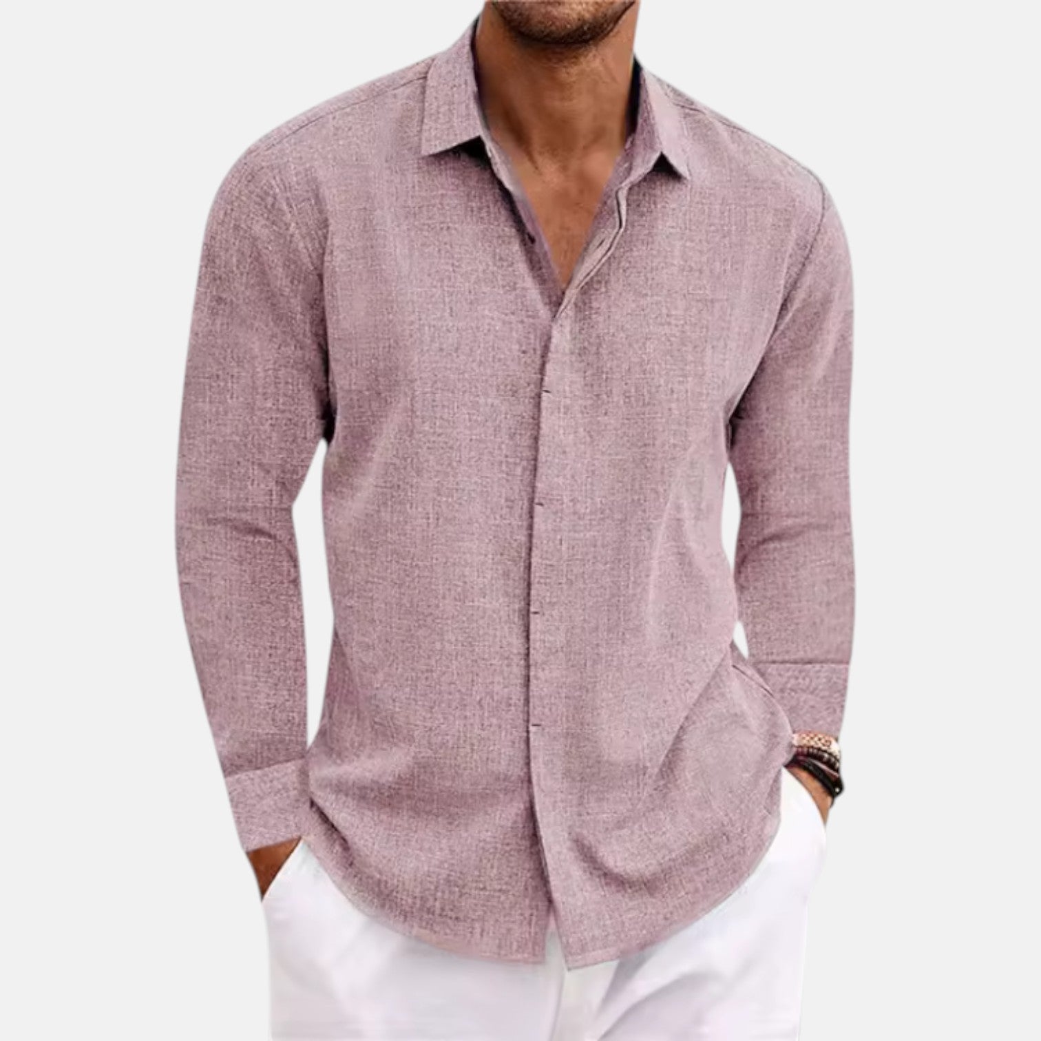 Jean™ | Chemise Homme en Tissu Respirant