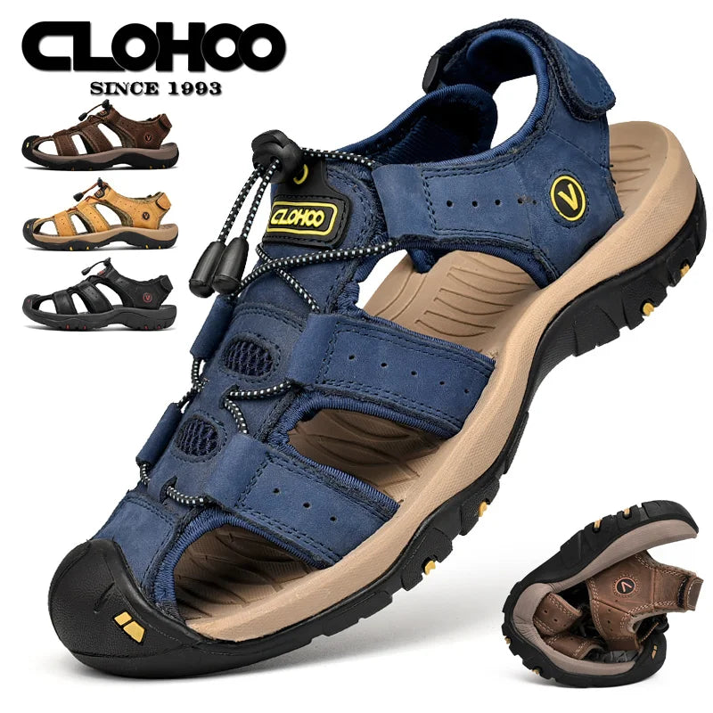 Jean et Marcel™ | Sandales Outdoor Robustes avec Soutien Maximal