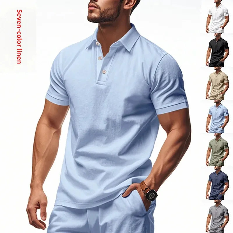 Marcel™ | Polo Décontracté en Lin