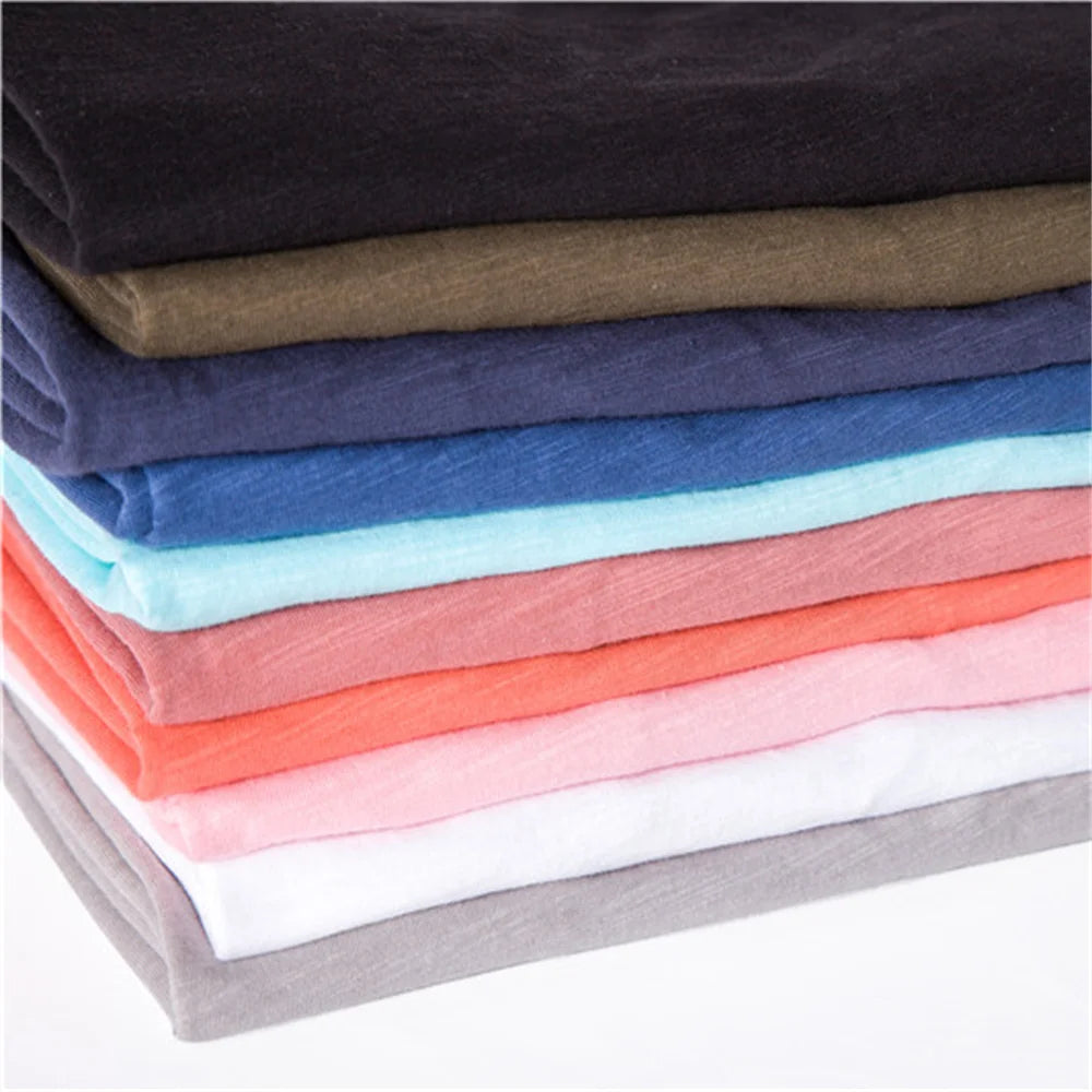 Jean™ | T-shirt d'Été en Coton à Col Rond