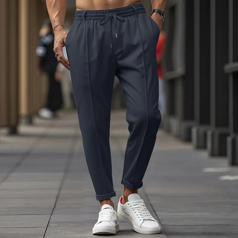 Jean et Marcel™ | Pantalon Homme Slim Fit – Coupe Droite Élégante