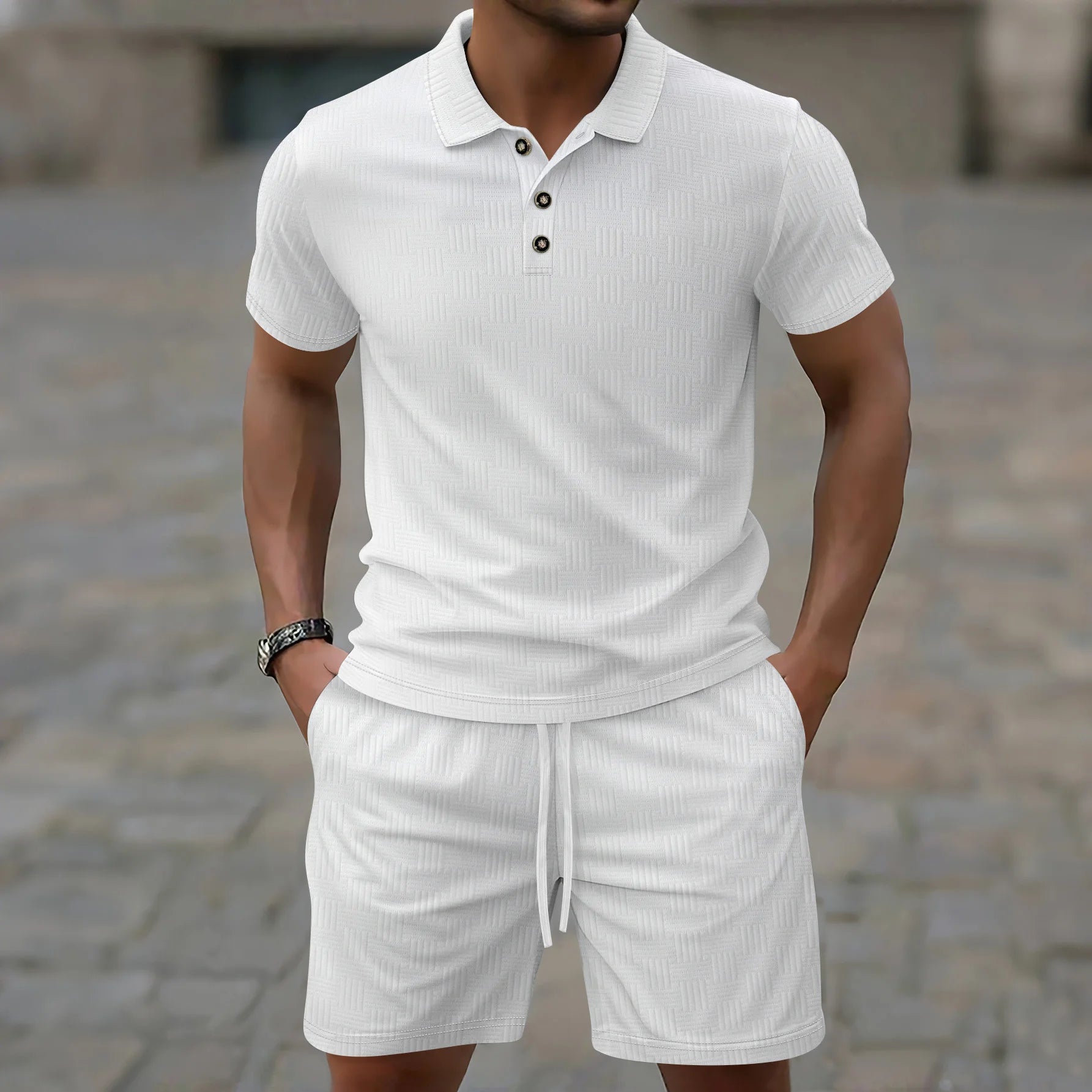 Jean et Marcel™ | Ensemble Polo d'Été Moderne