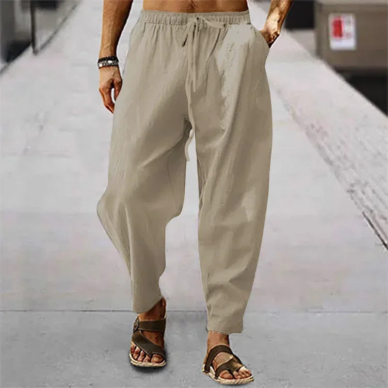 Pantalon en Coton Confortable