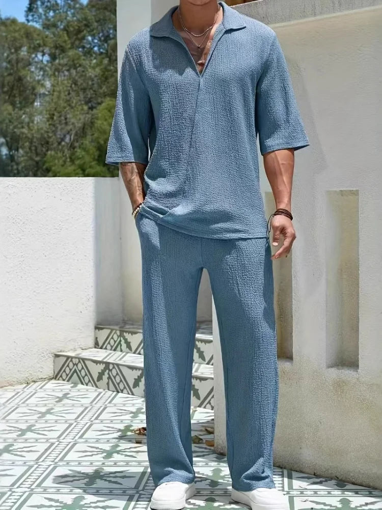 Jean et Marcel™ | Ensemble Élégant Deux Pièces pour Homme