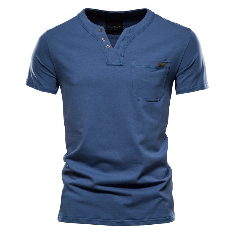 Marcel™ | T-Shirt Henley Vintage pour Homme