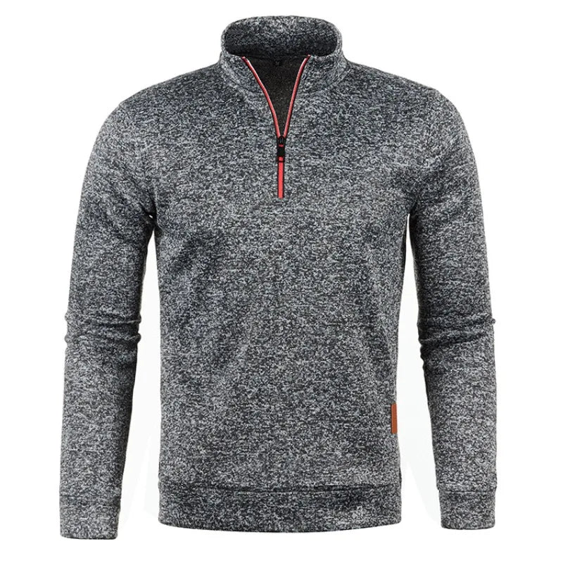 Laurent™ | Sweat-shirt Sportif Homme avec Demi-Zip