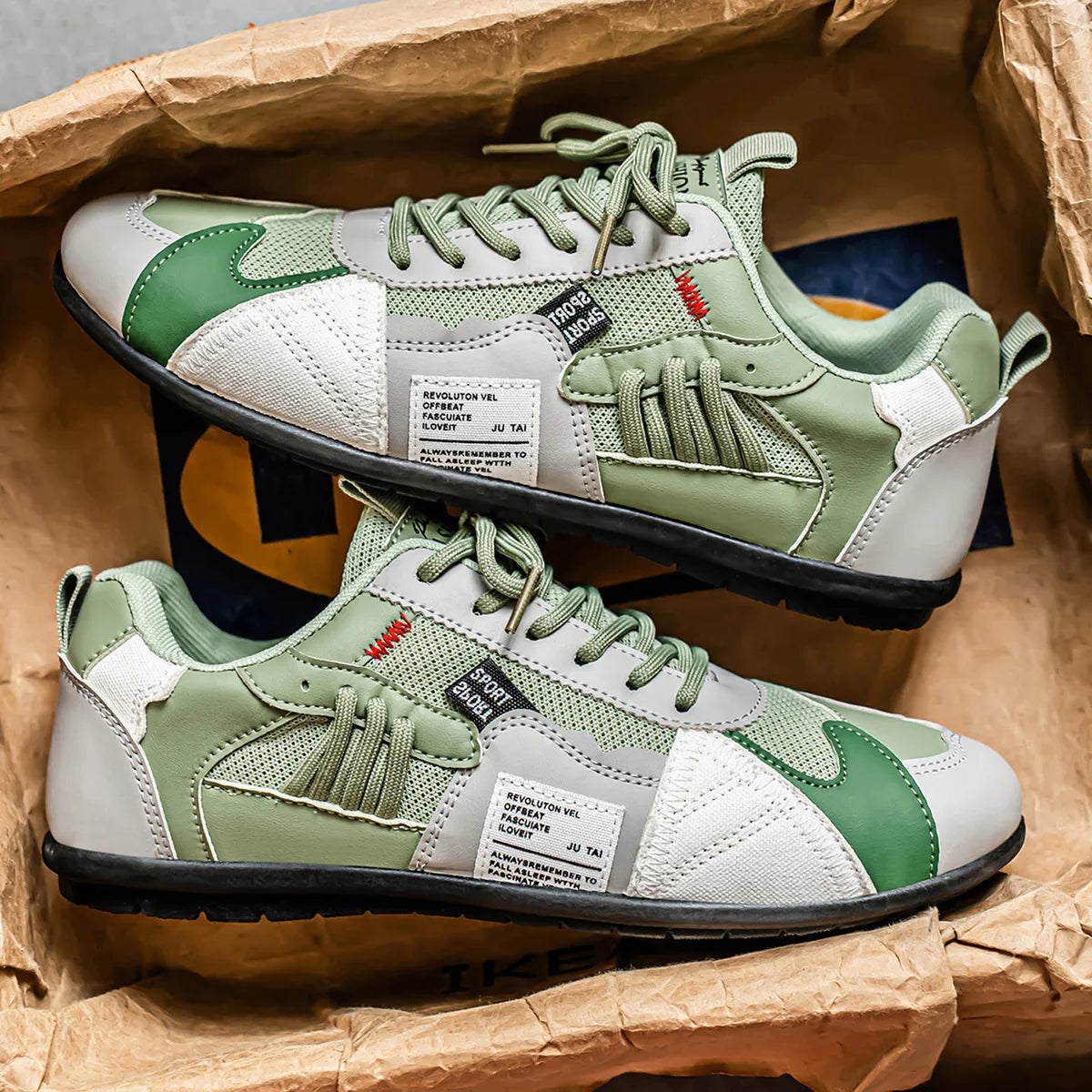 Jean™ | Baskets Rétro Colorées