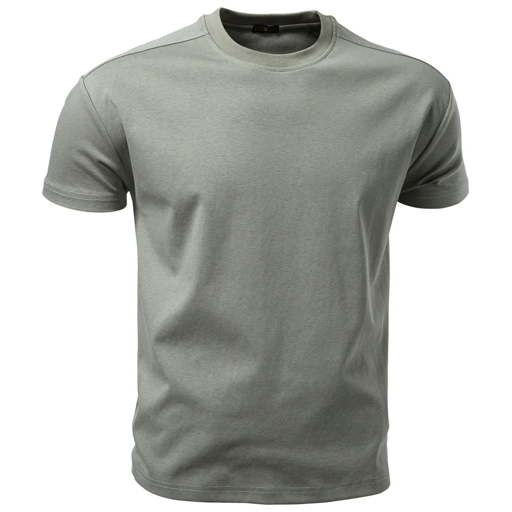 Jean™ | T-shirt en coton premium à col rond