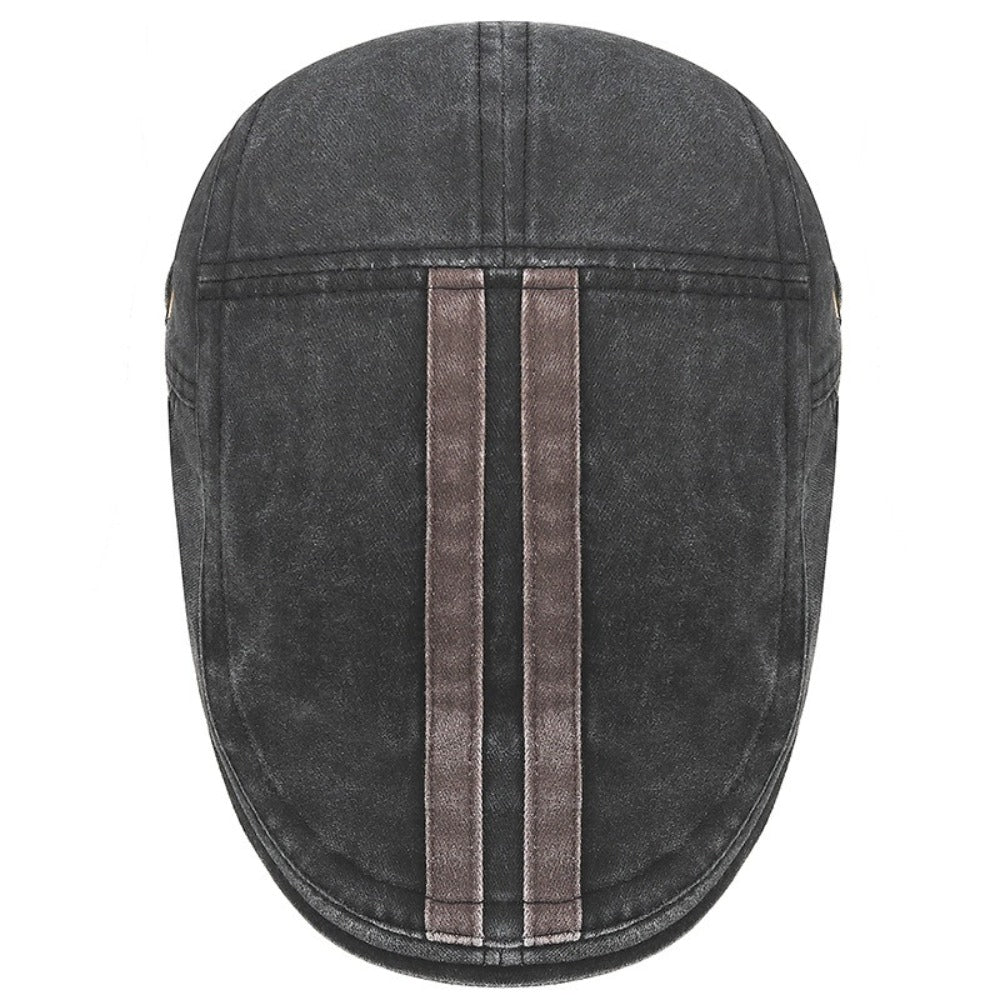 Casquette à bande en denim