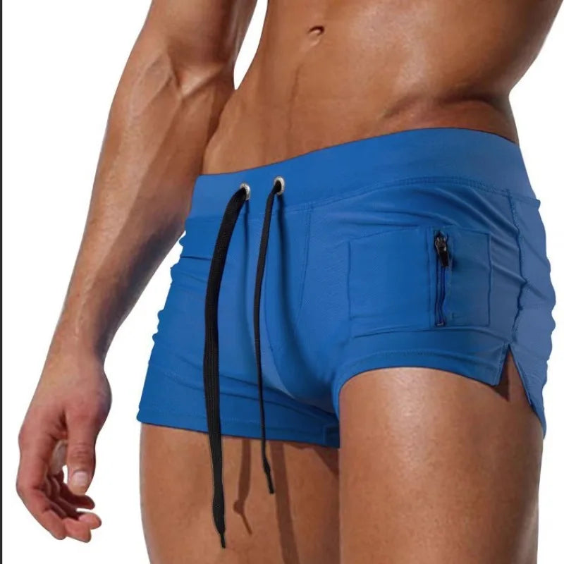 Louis™ | Short de Bain Homme à Poches Zippées