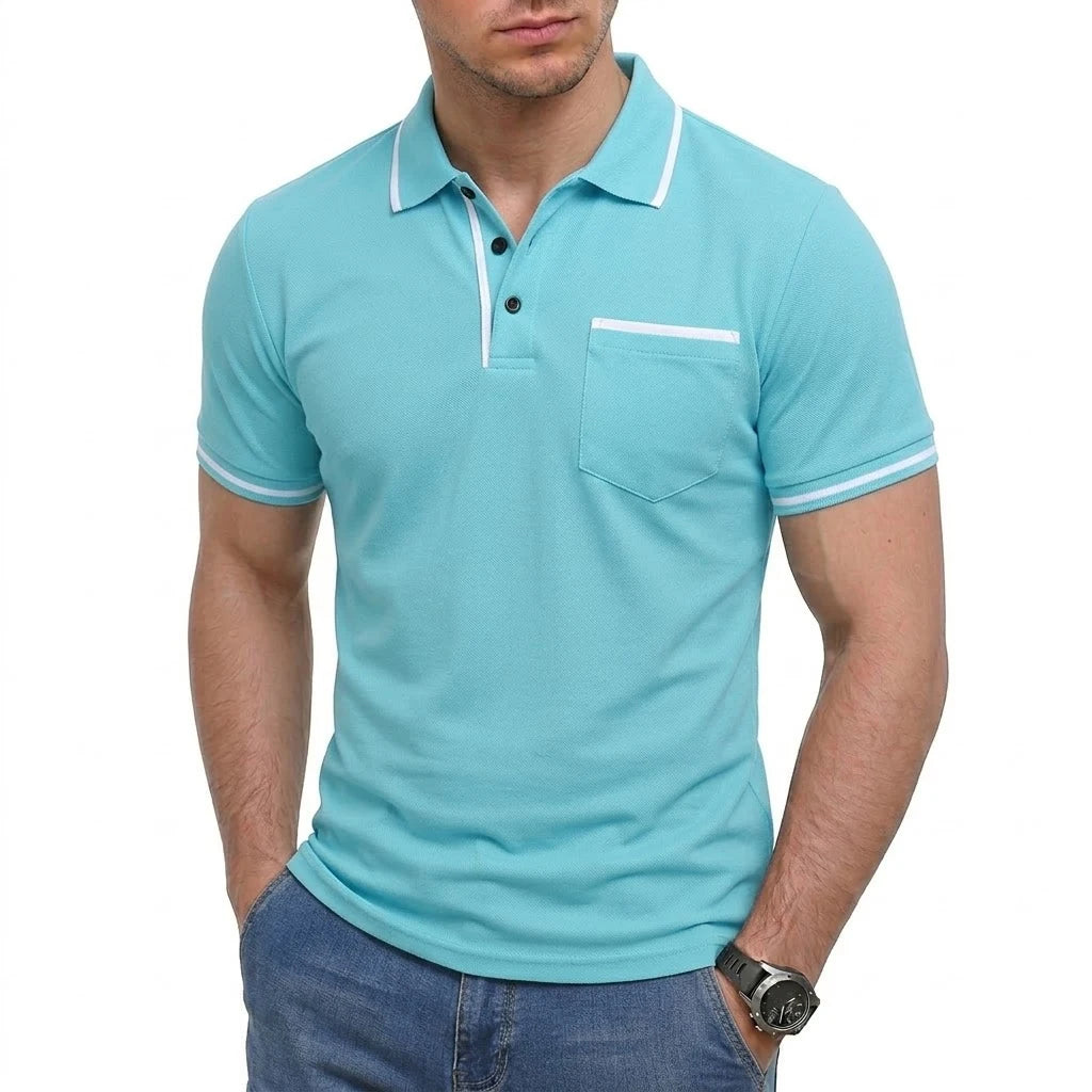 Jean™ | Polo Homme Estival au Style Décontracté