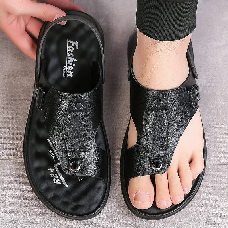 Jean et Marcel™ | Sandales Classiques Haut de Gamme avec Soutien Optimal