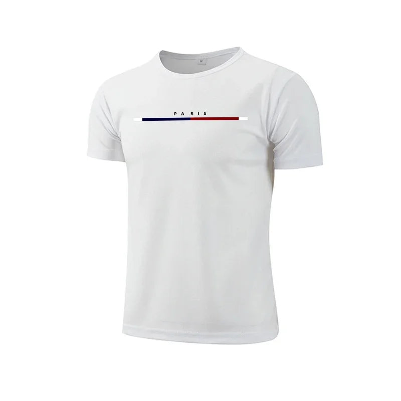 J et M™ | T-shirt Homme avec Détail Minimaliste Parisien
