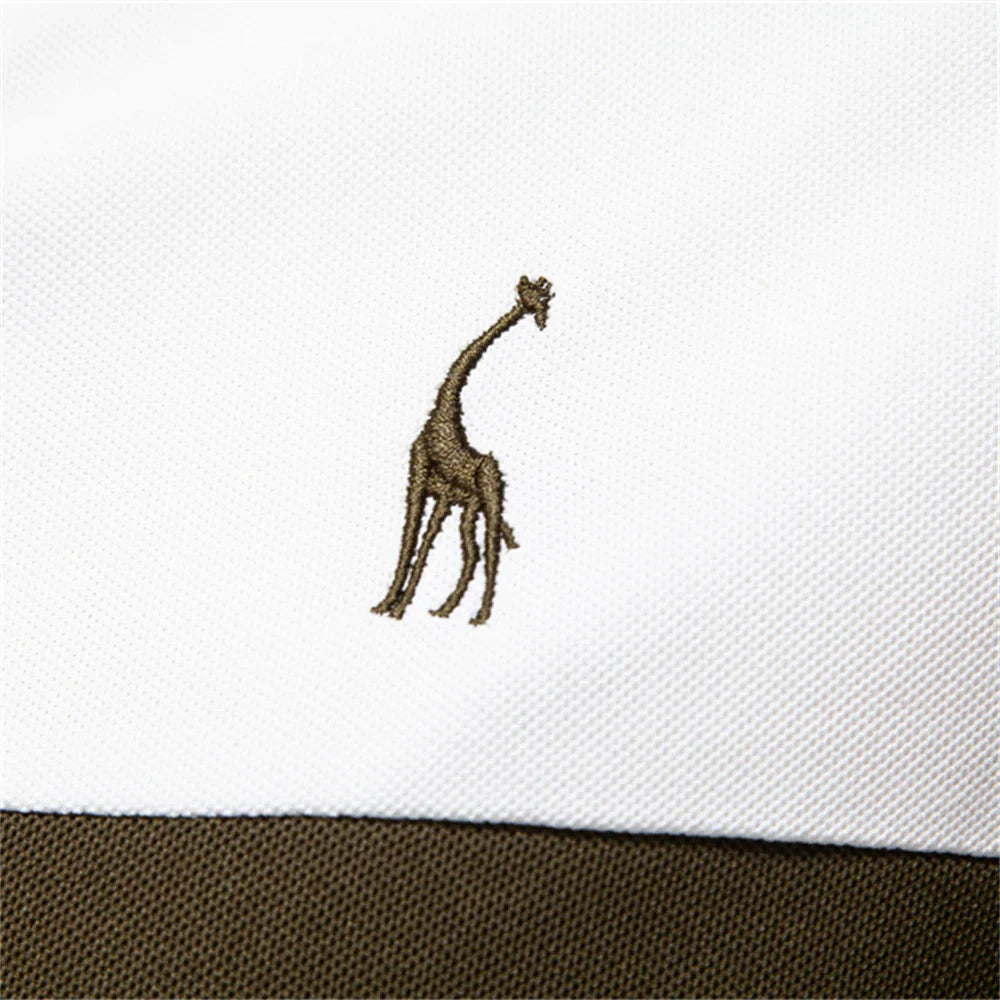 J&M Paris™ | Polo pour Hommes avec Blocs de Couleur