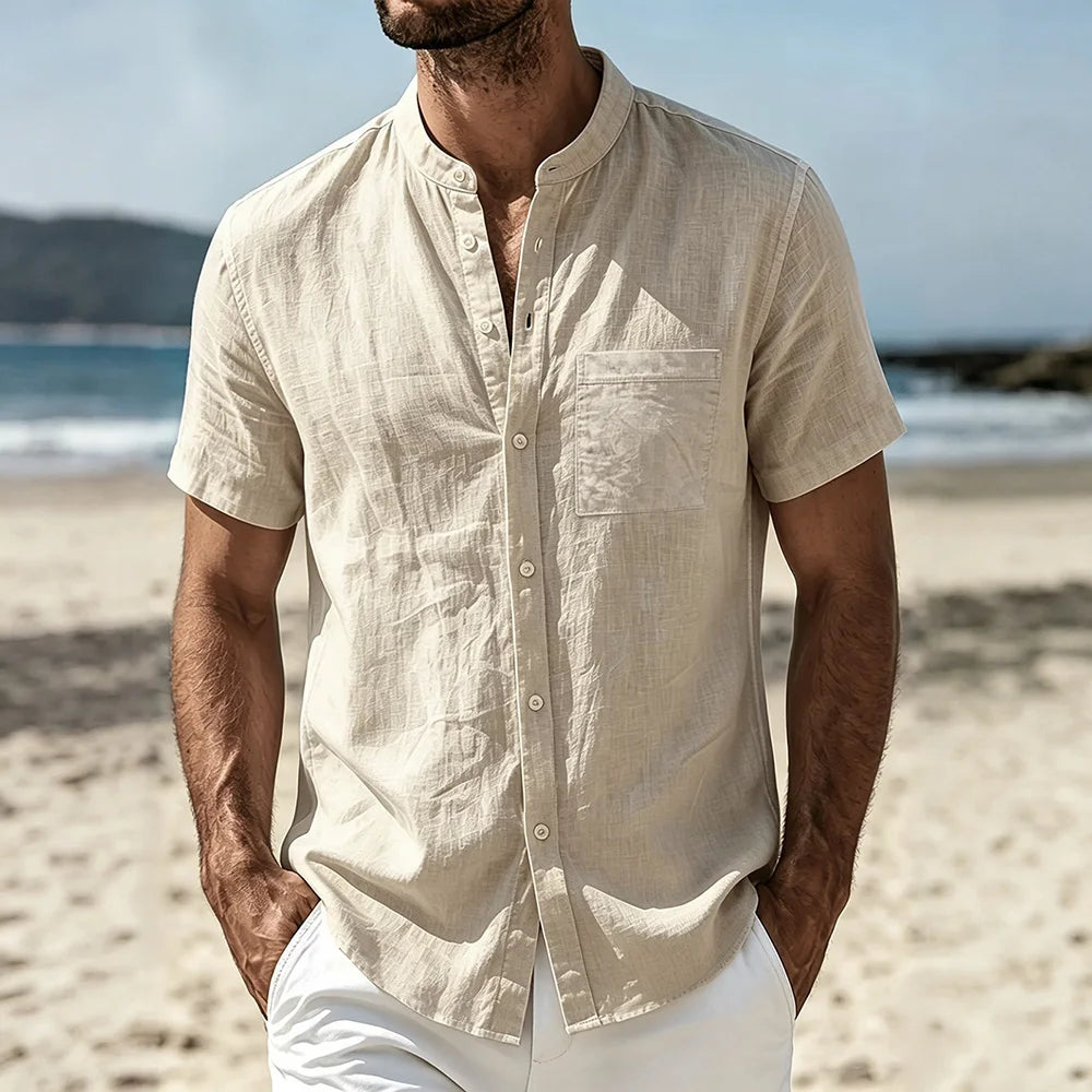 Jean et Marcel™ | Chemise Homme Confortable pour les Journées d'Été