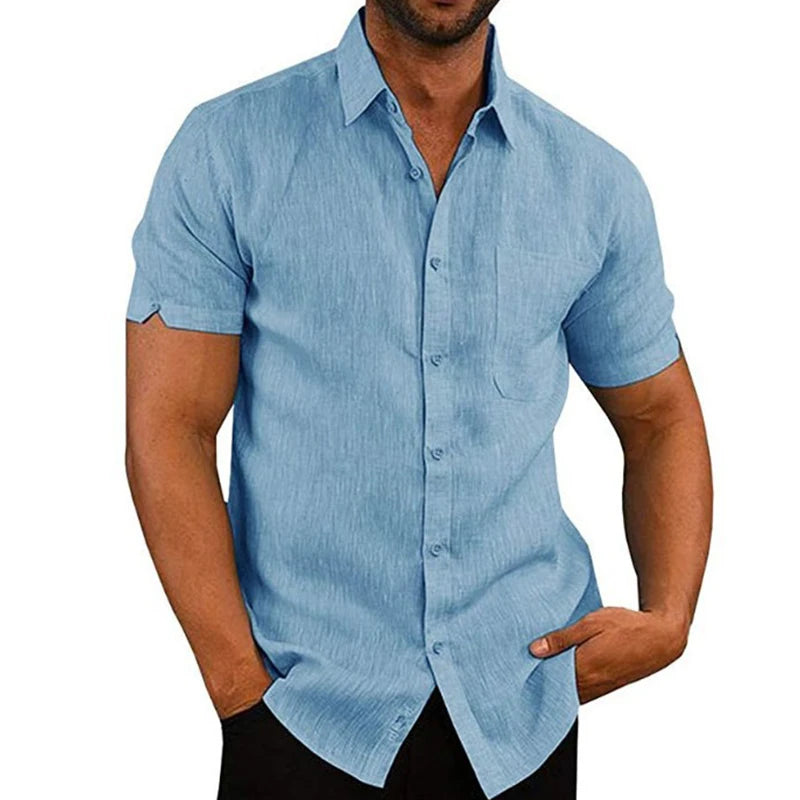 Philippe™ | Chemise en Lin Respirante pour Homme