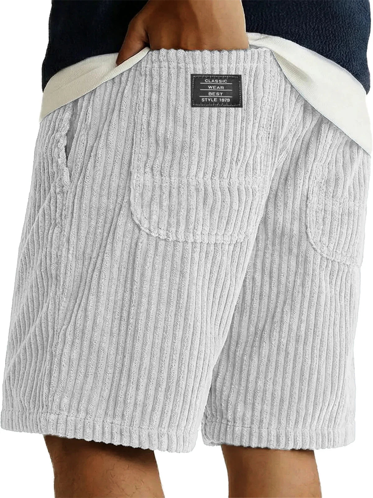 Jean et Marcel™ | Short Vintage Confort en Velours Côtelé