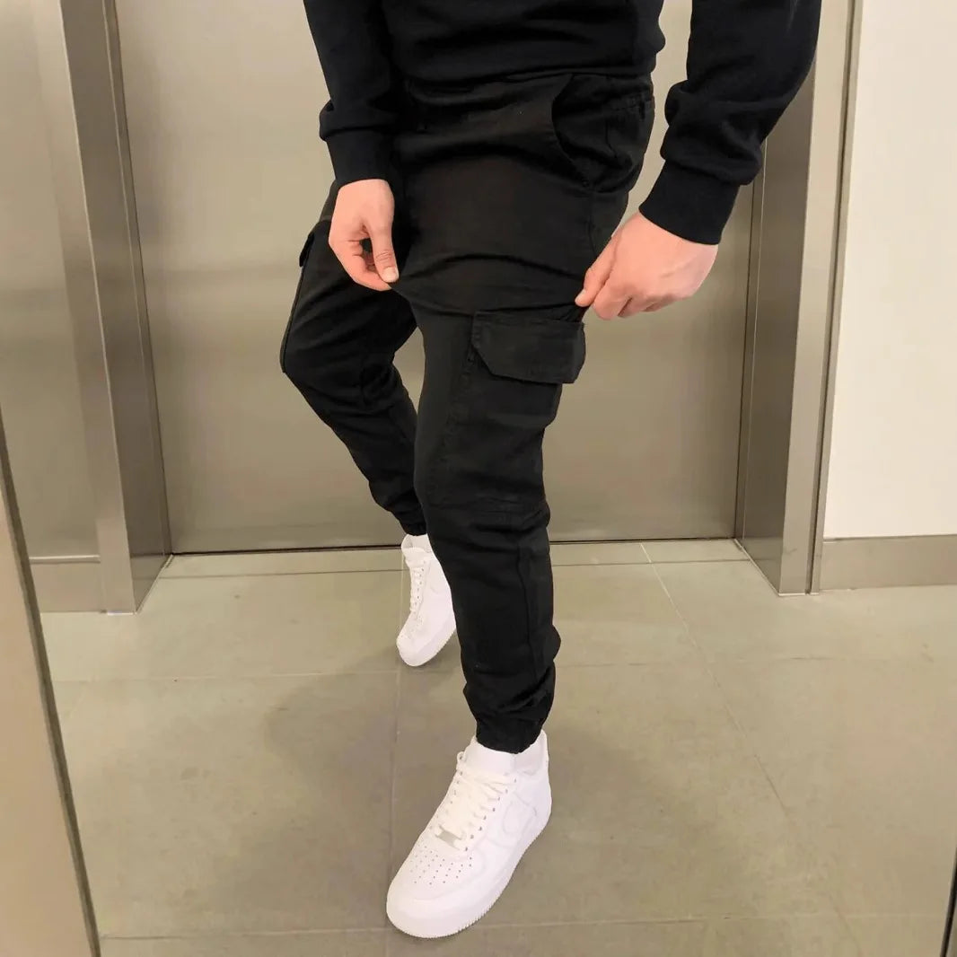 Laurent™ | Pantalon Cargo Élégant pour Homme