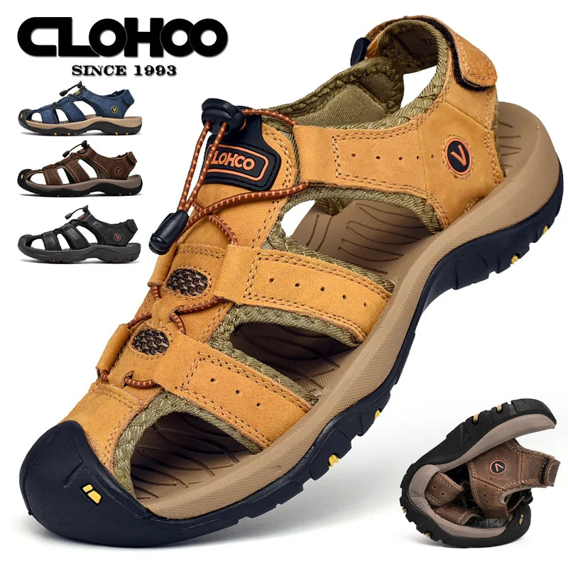 Jean et Marcel™ | Sandales Outdoor Robustes avec Soutien Maximal