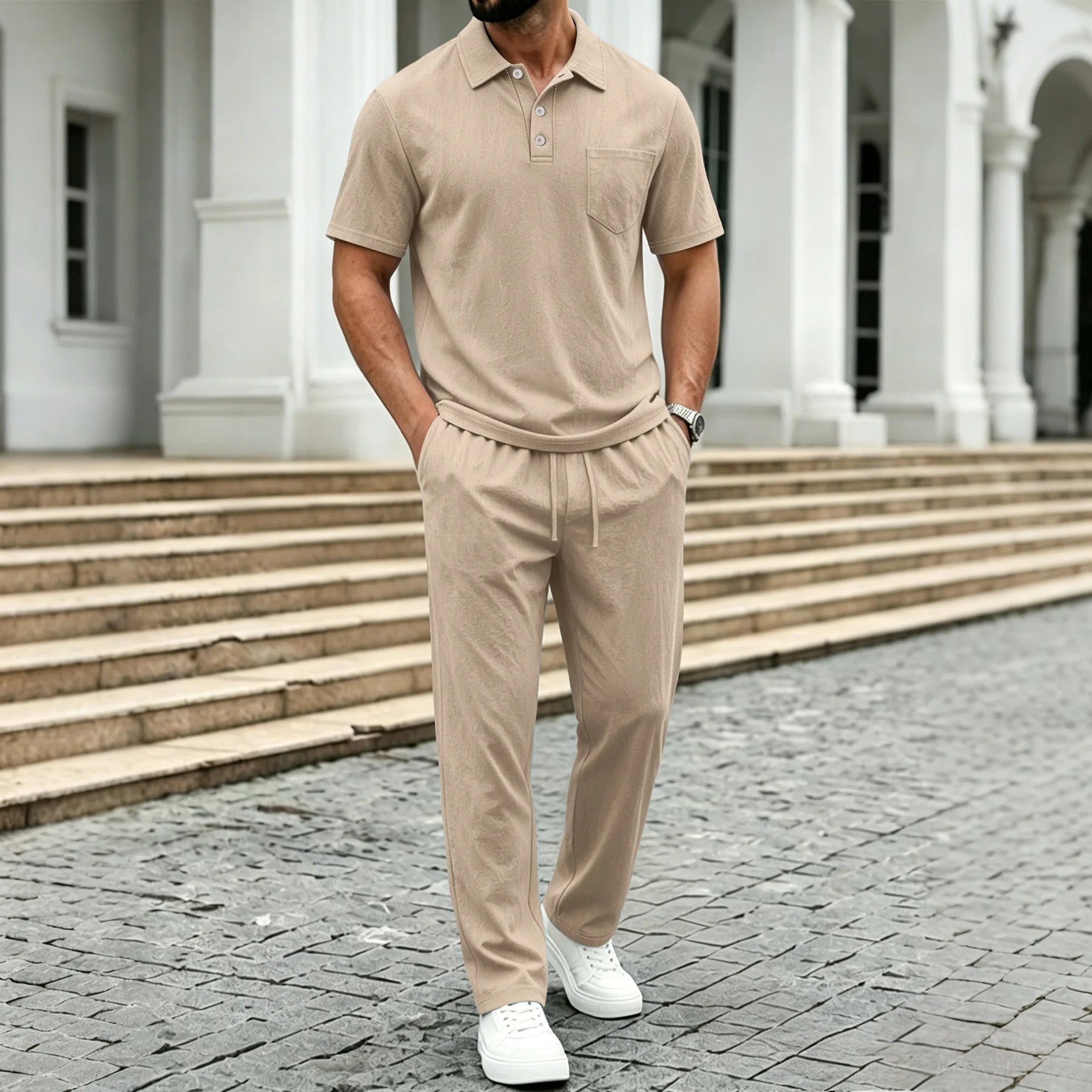 Jean et Marcel™ | Ensemble Homme Deux Pièces Élégant