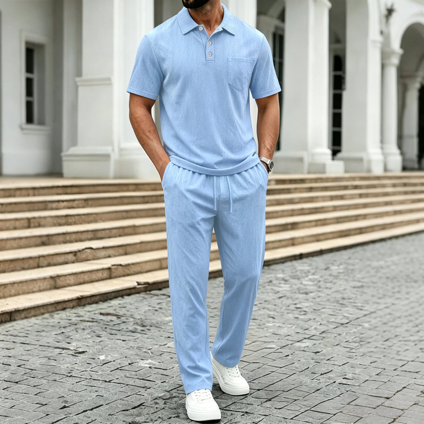 Jean et Marcel™ | Ensemble Homme Deux Pièces Élégant