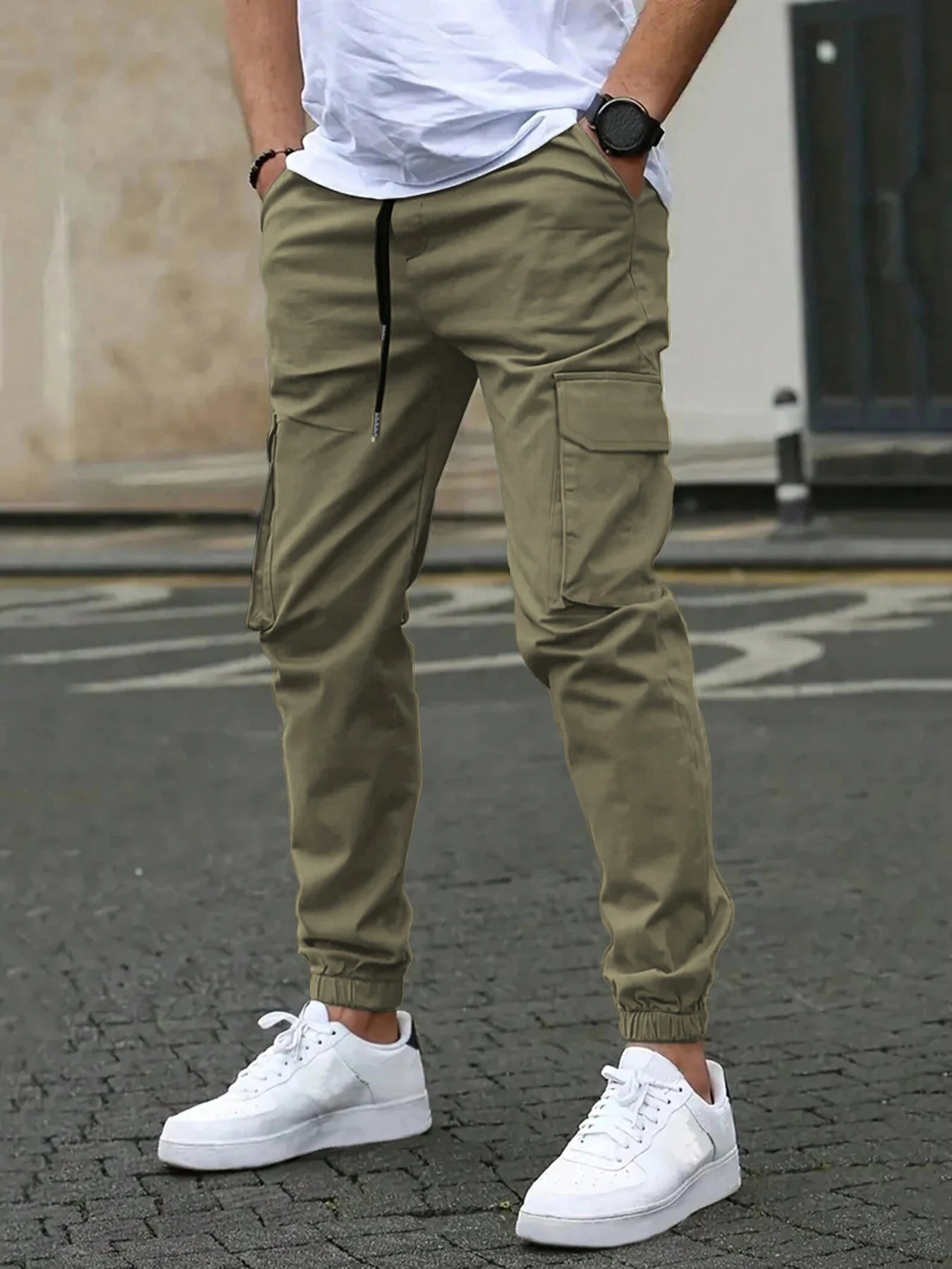 Jean™ | Pantalon Cargo Slim Fit Moderne pour Homme