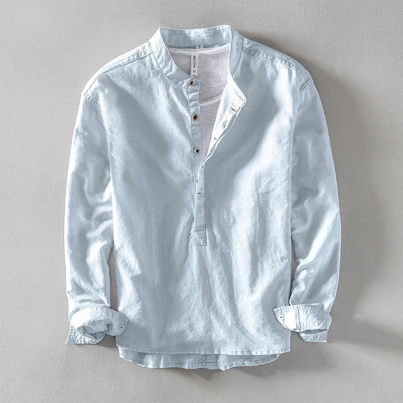 Jean™ | Chemise en Lin pour Homme à Boutons