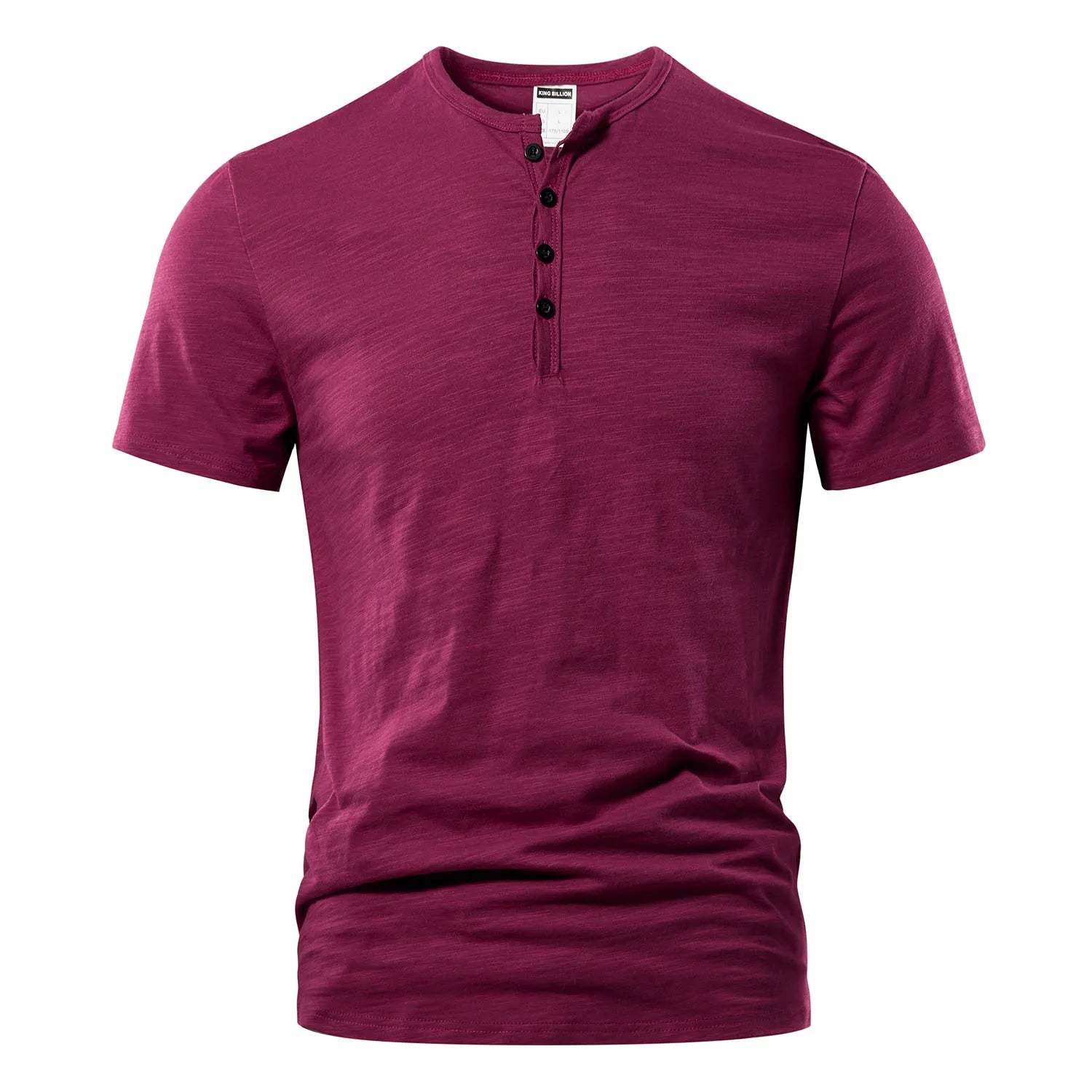 Jean™ | T-Shirt Homme Élégant à Boutonnage