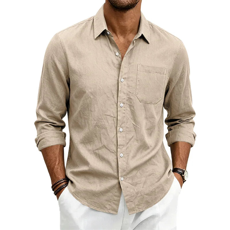 Jean™ | Chemise en Lin Élégante