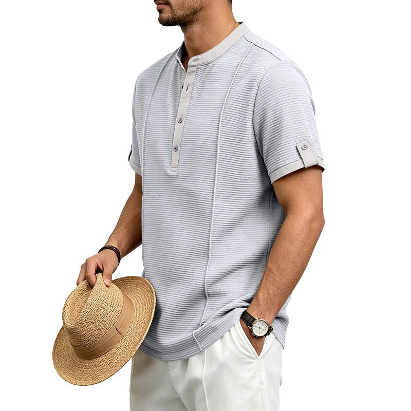 Jean et Marcel™ | Chemise Henley confortable et intemporelle