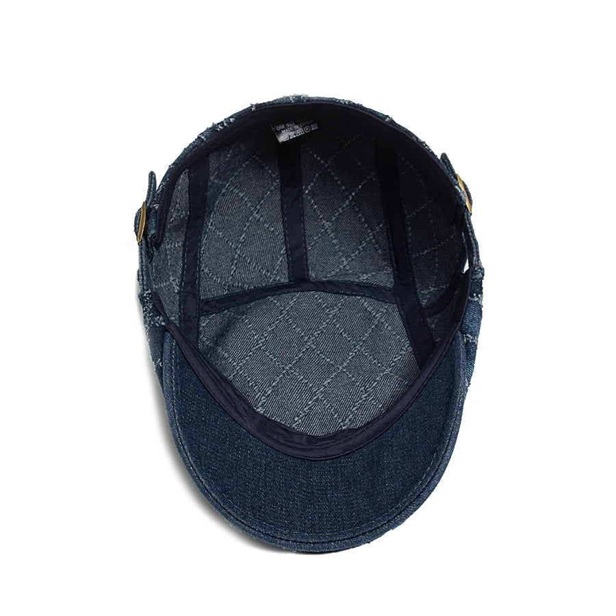 Laurent™ | Casquette Homme à Motif Carreaux