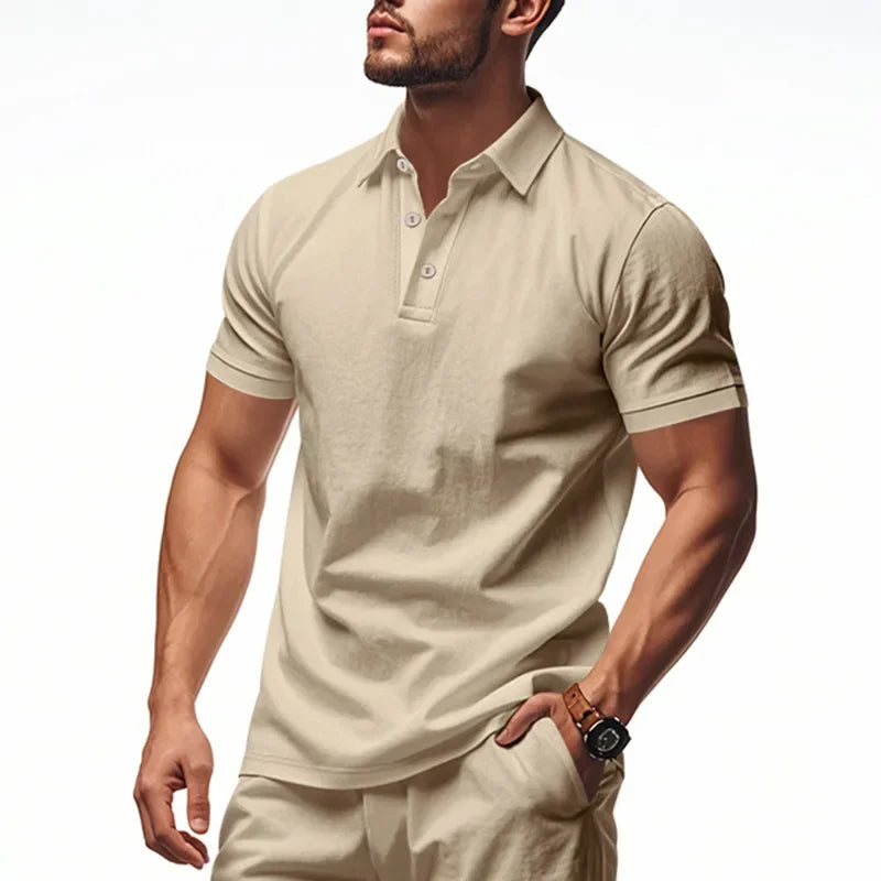 Marcel™ | Polo Décontracté en Lin