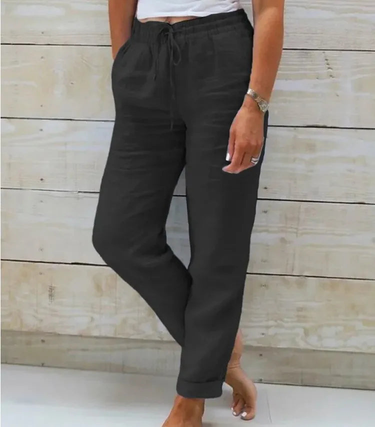 Élise™ | Pantalon Femme Confort en Coton